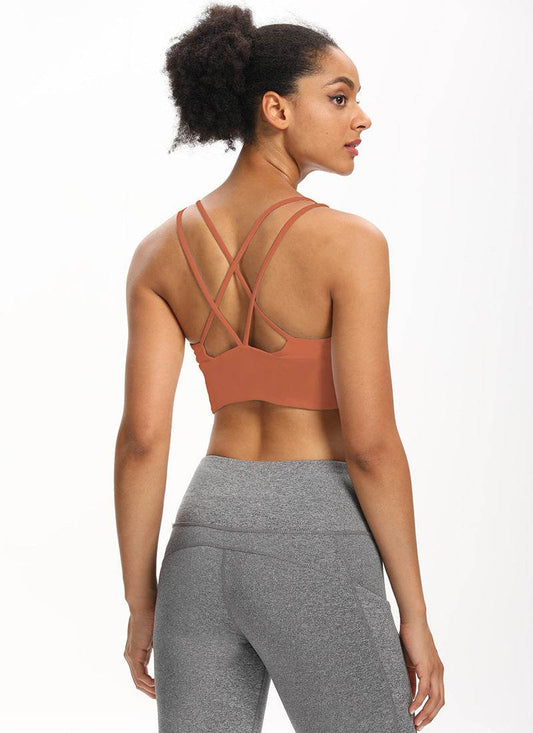 Cross beauty back yoga bra - MYLUXURY LANE ENTERPRISE