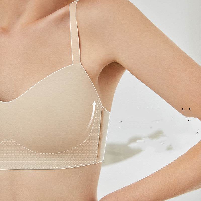Ladies Unwired One Piece Seamless Glossy Push Up Bra - MYLUXURY LANE ENTERPRISE