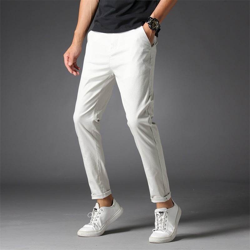 Casual pants straight slim fit - MYLUXURY LANE ENTERPRISE