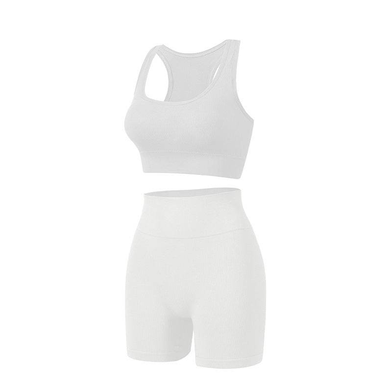 Women's Wireless Sports Yoga Bra And Shorts Suit - MYLUXURY LANE ENTERPRISE