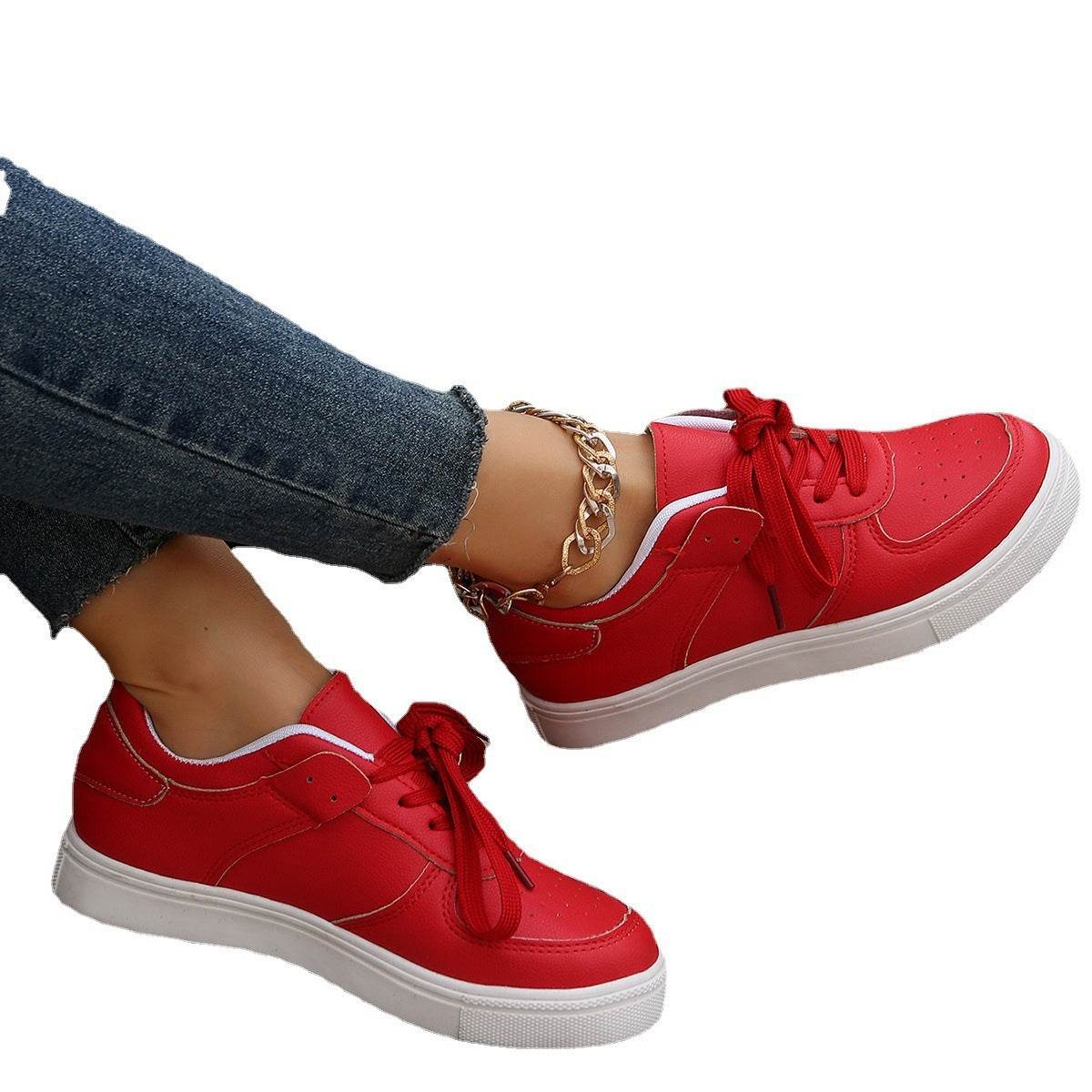 Solid Color Female Casual Sports Single-layer Shoes - MYLUXURY LANE ENTERPRISE