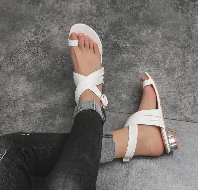 Toe low heel stiletto - MYLUXURY LANE ENTERPRISE