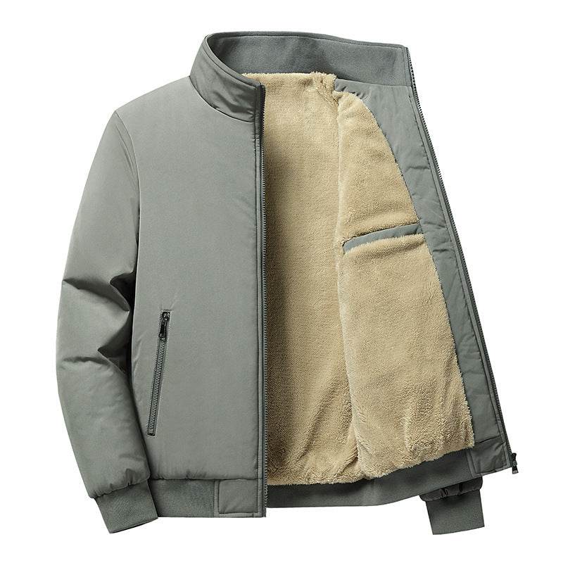 Collar Cotton-padded Coat Oversized Coat Men - MYLUXURY LANE ENTERPRISE