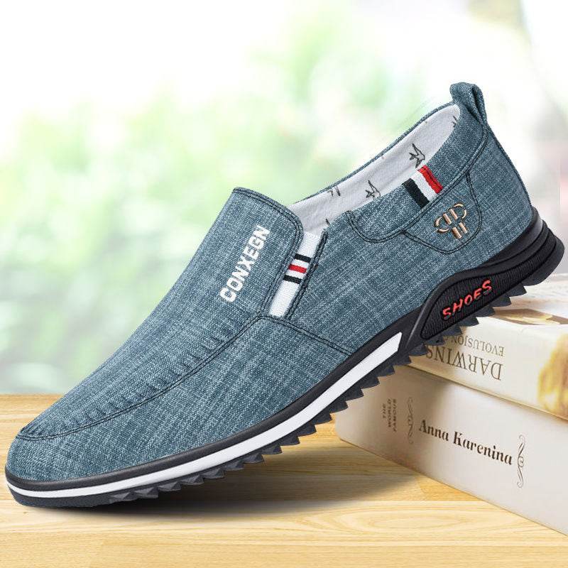 Old Beijing Cloth Shoes Men's Linen Canvas Breathable - MYLUXURY LANE ENTERPRISE