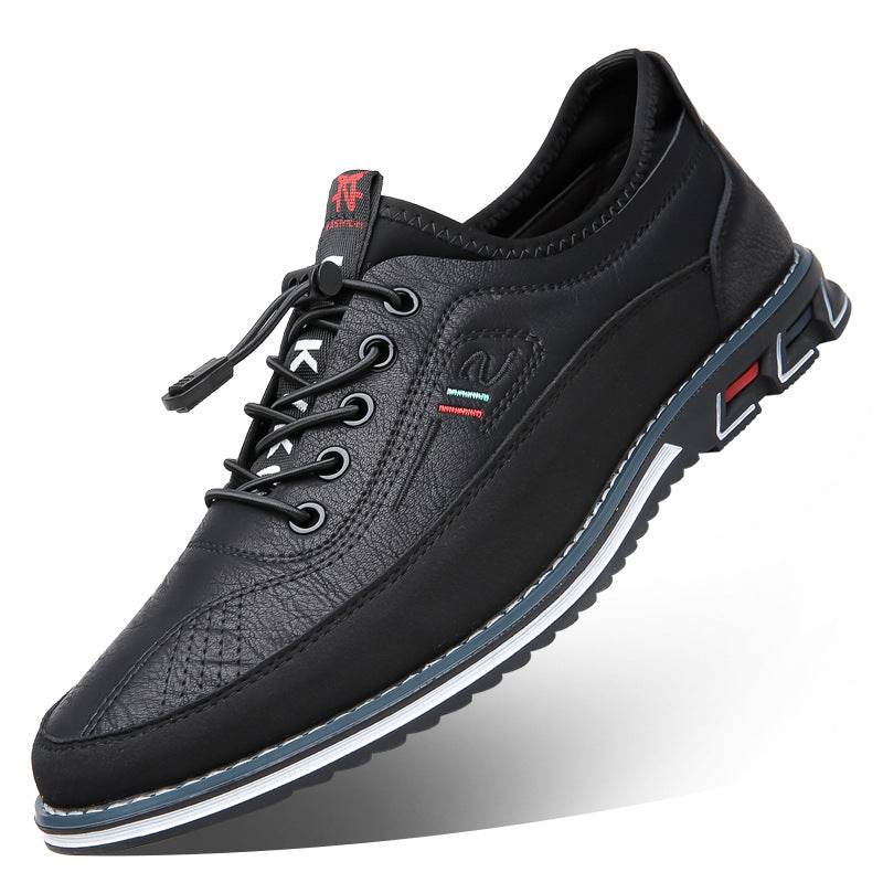 Genuine Leather Sports Comfortable And Non-slip Waterproof Leather Shoes Men's - MYLUXURY LANE ENTERPRISE