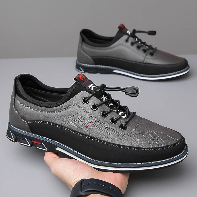 Genuine Leather Sports Comfortable And Non-slip Waterproof Leather Shoes Men's - MYLUXURY LANE ENTERPRISE