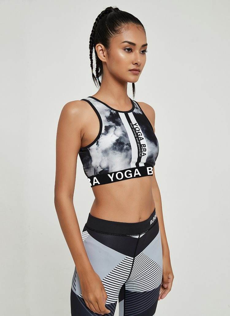 High strength, breathing, quick dry printed yoga clothes - MYLUXURY LANE ENTERPRISE