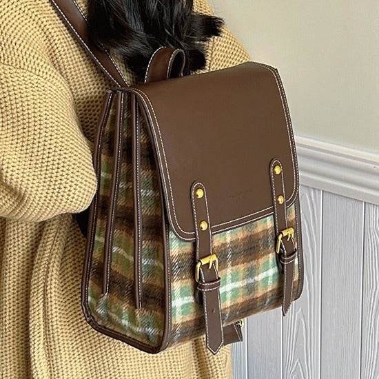 Retro Backpack Women's Handbag High-grade - MYLUXURY LANE ENTERPRISE
