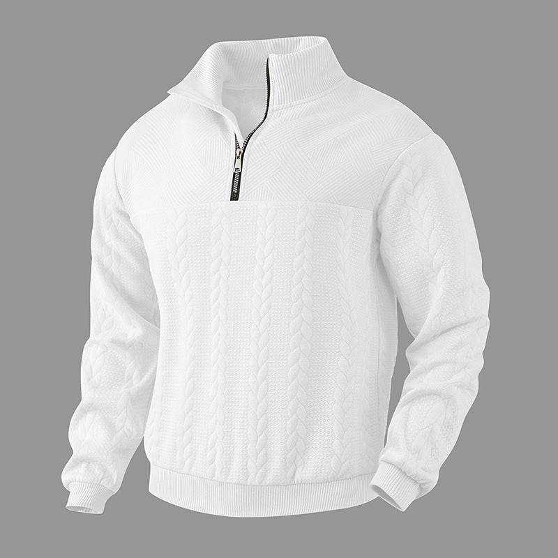Jacquard Autumn And Winter Long-sleeved Sweater Men - MYLUXURY LANE ENTERPRISE