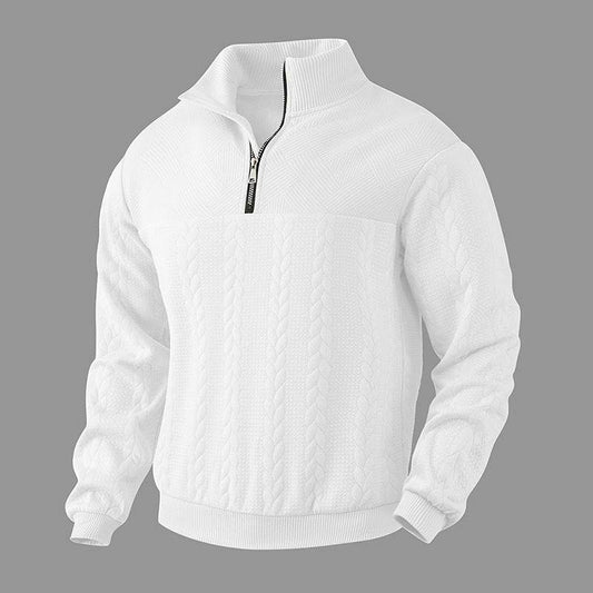 Jacquard Autumn And Winter Long-sleeved Sweater Men - MYLUXURY LANE ENTERPRISE
