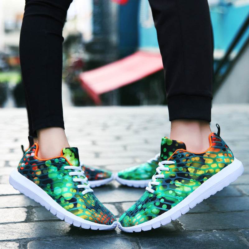 camouflage men's casual shoes men's shoes - MYLUXURY LANE ENTERPRISE