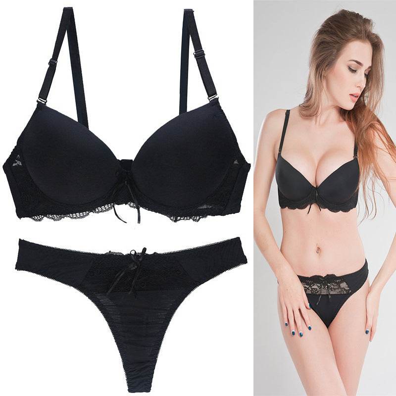 Lace Bra Set Women's Plus Size Underwear Set - MYLUXURY LANE ENTERPRISE