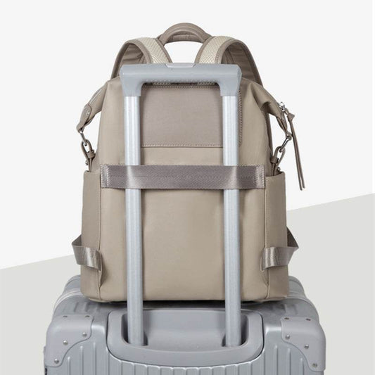Women's Casual Backpack With Hand-hold Design Lightweight And Waterproof Commuting Travel Computer Bag Large Capacity Handbag - MYLUXURY LANE ENTERPRISE