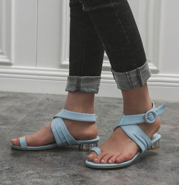 Toe low heel stiletto - MYLUXURY LANE ENTERPRISE