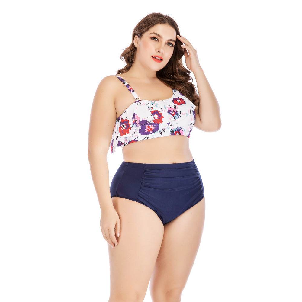 Split shoulder swimsuit - MYLUXURY LANE ENTERPRISE