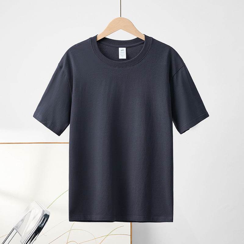 Cotton Round Neck Short Sleeve T-shirt Top - MYLUXURY LANE ENTERPRISE