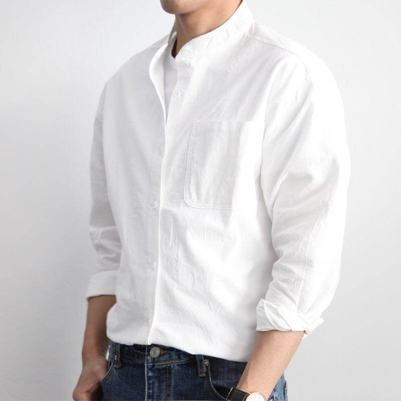 Design Ins Feeling Distressed Clothes Linen Feeling Japanese Style Shirt - MYLUXURY LANE ENTERPRISE