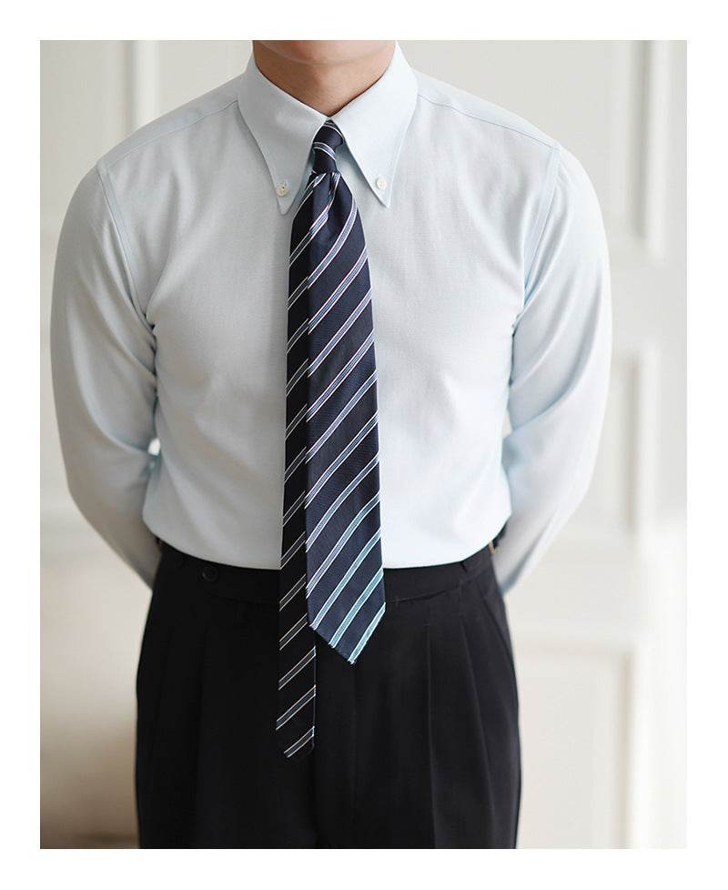 Spring Leisure Oxford Woven Shirts Male - MYLUXURY LANE ENTERPRISE