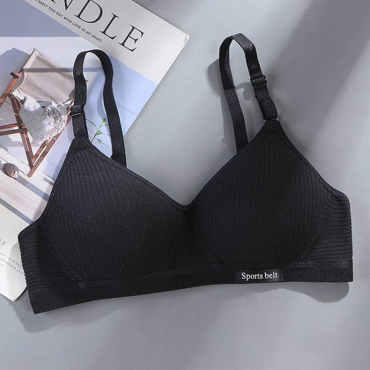 Pure Cotton Girl Comfortable Seamless Underwear Without Steel Ring - MYLUXURY LANE ENTERPRISE