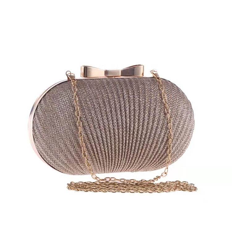 Fashion Pleated Butterfly Goose Egg Dinner Bag - MYLUXURY LANE ENTERPRISE
