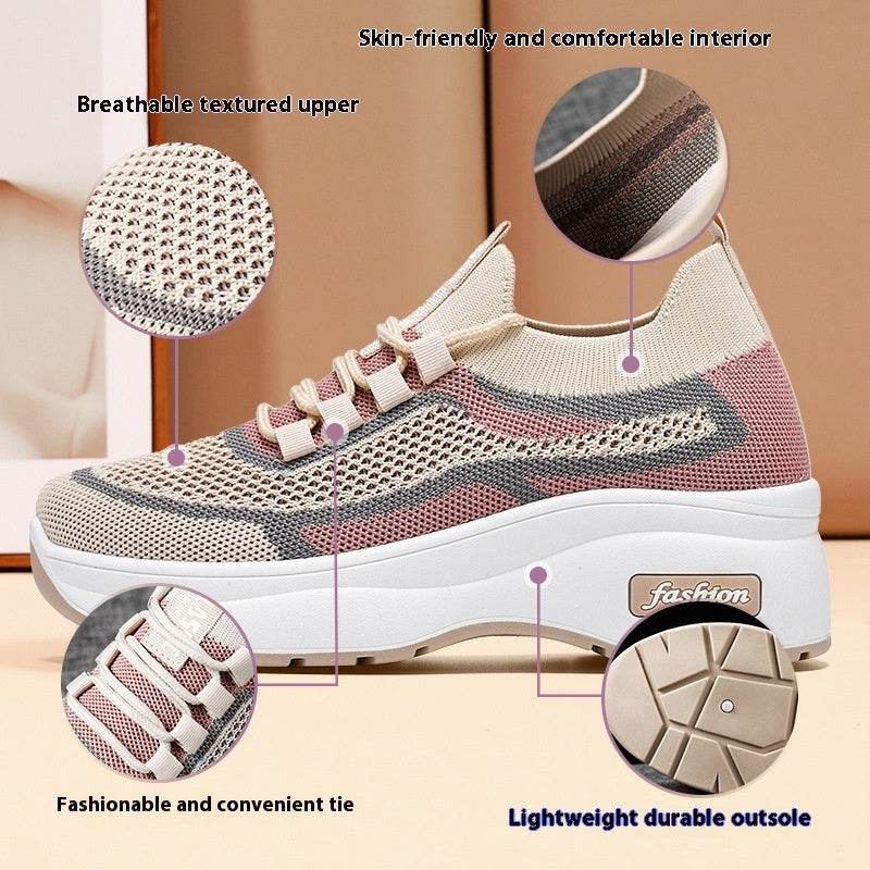Elevator Shoes Mesh Surface Breathable Shoes Children - MYLUXURY LANE ENTERPRISE