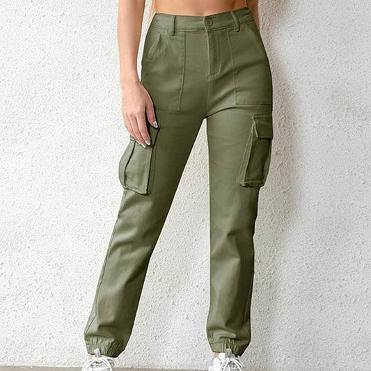 European And American Style Women Casual High Waist Jogging Overalls - MYLUXURY LANE ENTERPRISE