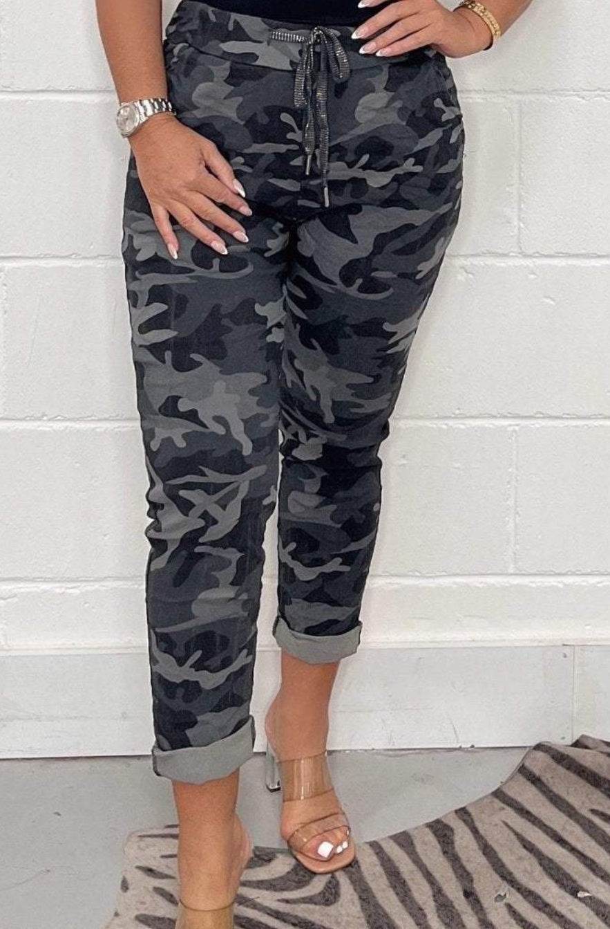 Fashion Camouflage Print Loose Casual Pants Sports Pants - MYLUXURY LANE ENTERPRISE
