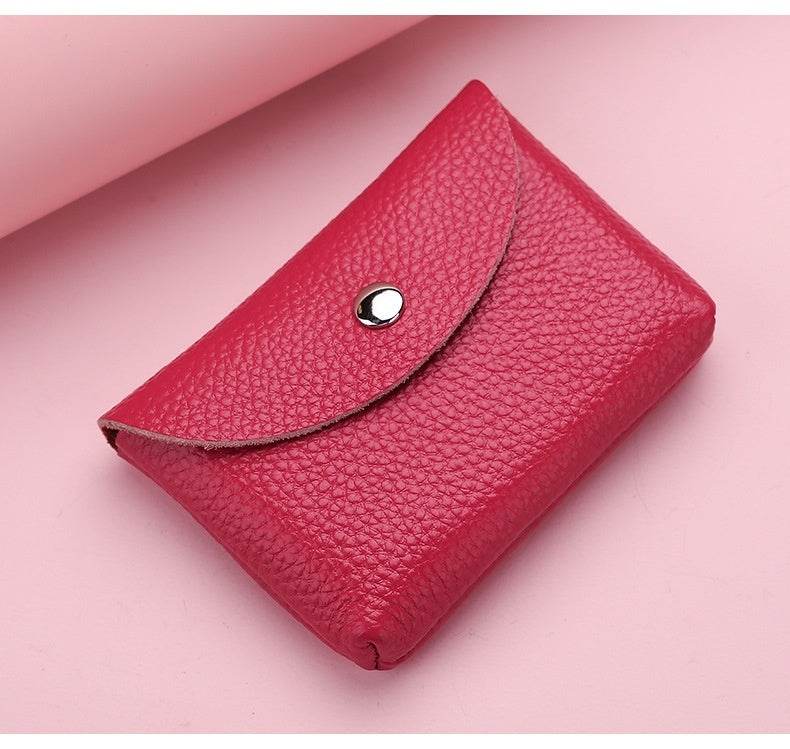 Cattlehide Card Bag Large Capacity Multiple Card Slots Driver's License Package - MYLUXURY LANE ENTERPRISE