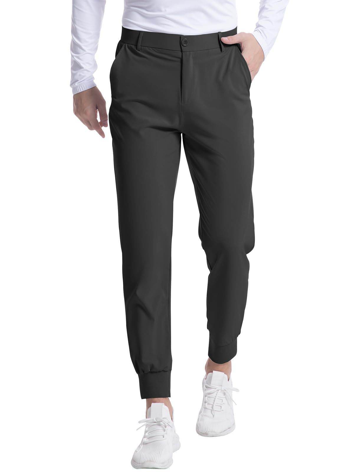 New Men's Stretch Golf Jogging Pocket Slim Trousers - MYLUXURY LANE ENTERPRISE