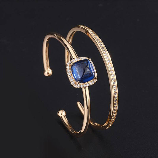 Classic Hongbao Sugar Tower Lanbao Sugar Tower Micro-inlaid Colored Gems Bracelet - MYLUXURY LANE ENTERPRISE