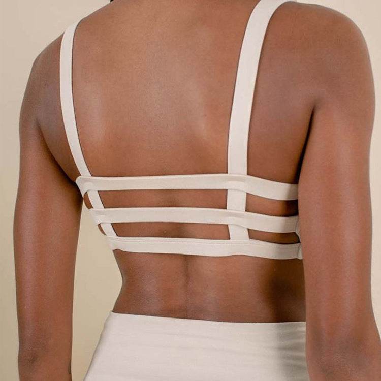 Yoga Suit Backless Spaghetti Straps Backless Bra - MYLUXURY LANE ENTERPRISE