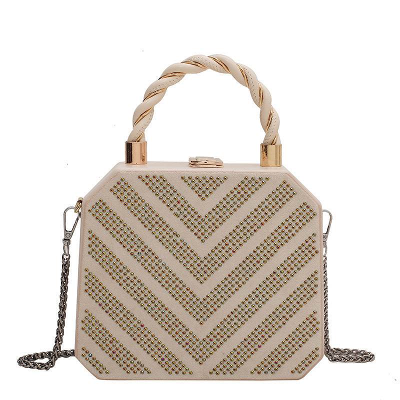 Simple Shoulder Bag Messenger Bag Metal Buckle Female Bag - MYLUXURY LANE ENTERPRISE