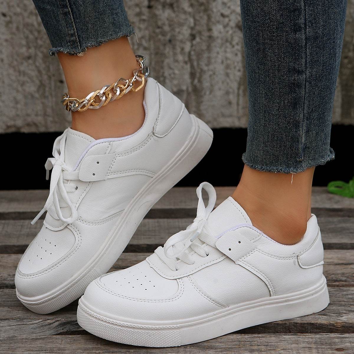 Solid Color Female Casual Sports Single-layer Shoes - MYLUXURY LANE ENTERPRISE