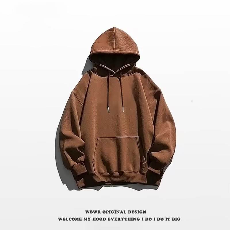 Sweater Men's Fashionable Solid Color Hooded - MYLUXURY LANE ENTERPRISE