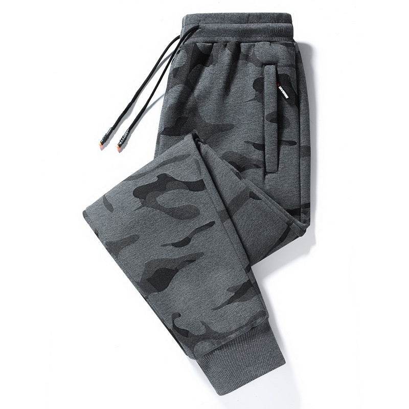 Men's Autumn Winter Cotton Men's Casual Pants Plus-sized Ankle Banded Pants - MYLUXURY LANE ENTERPRISE