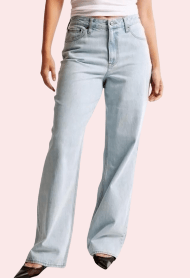 High Rise Loose Fit Denim for Curvy Women - MYLUXURY LANE ENTERPRISE