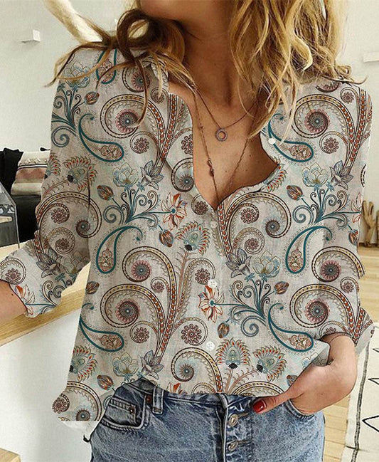 Fashion Single-breasted Long Sleeve Shirt - MYLUXURY LANE ENTERPRISE