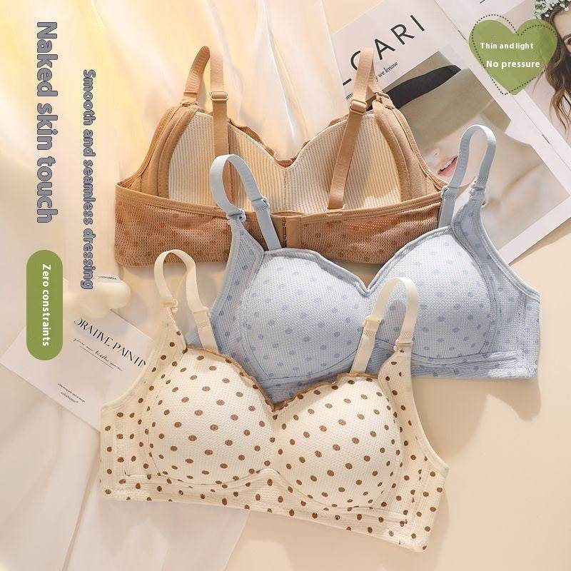 Anti-slip Bra No Steel Ring Gathering Bra - MYLUXURY LANE ENTERPRISE
