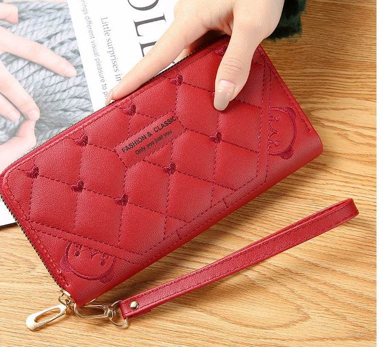 Women's Wallet Long Fashion Single Zipper - MYLUXURY LANE ENTERPRISE