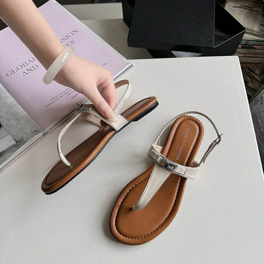 Women's Flat Sandals Summer New Strap - MYLUXURY LANE ENTERPRISE
