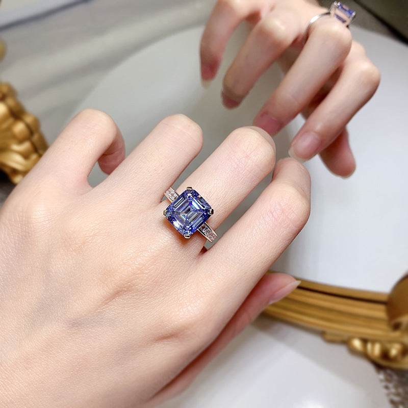 High Carbon Diamond Female European And American Style Fashion Ring - MYLUXURY LANE ENTERPRISE