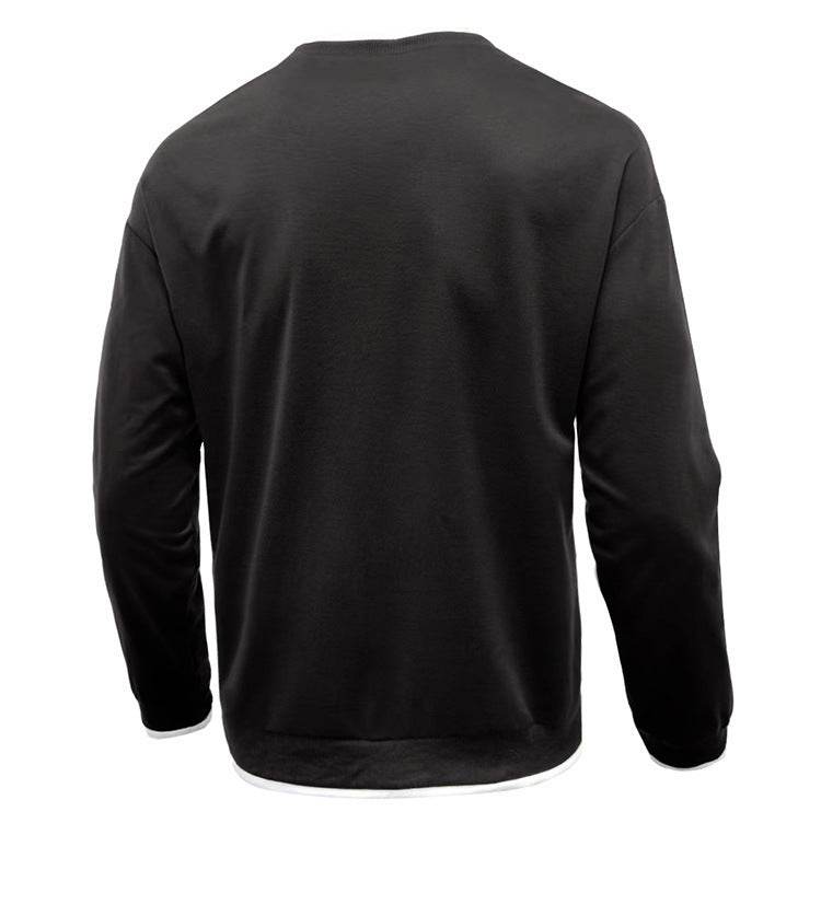 Solid Color European And American Men's Loose T-shirt - MYLUXURY LANE ENTERPRISE