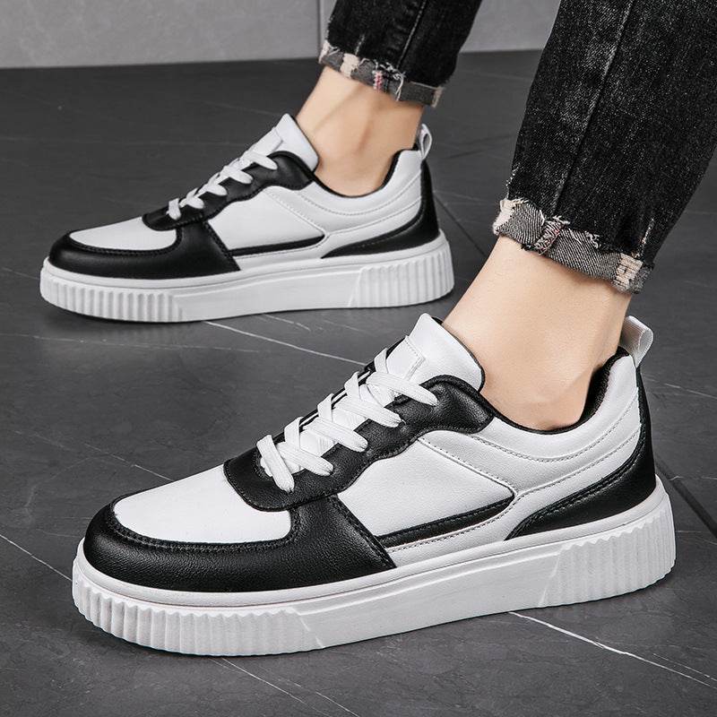 Autumn New Breathable White Shoes For Students Korean Style Trendy All-Match Platform Sports Casual - MYLUXURY LANE ENTERPRISE