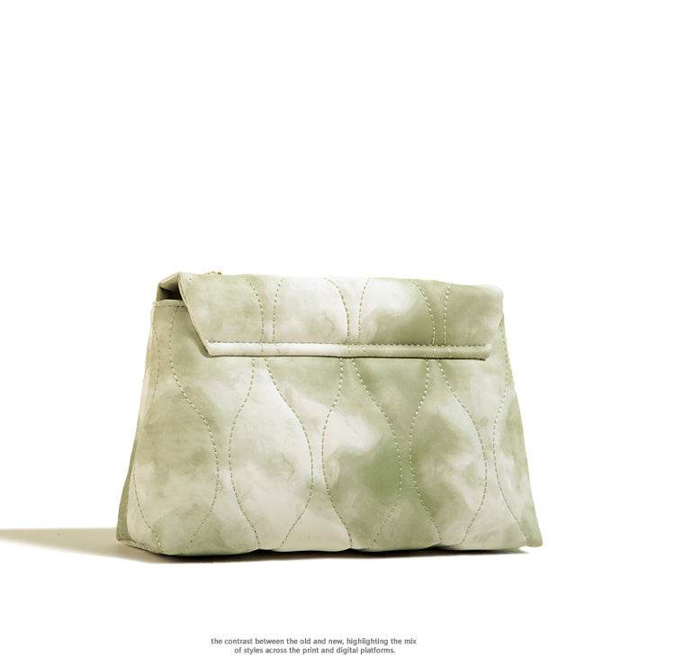 Texture Chain Crossbody Shoulder Small Square Bag - MYLUXURY LANE ENTERPRISE
