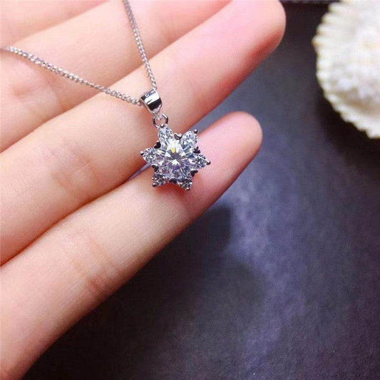 Fashion Personality Snowflake Luxury Women's Pendant - MYLUXURY LANE ENTERPRISE