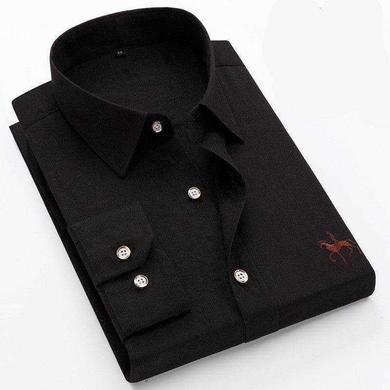 Men Fashion Long Sleeve Shirt Casual - MYLUXURY LANE ENTERPRISE