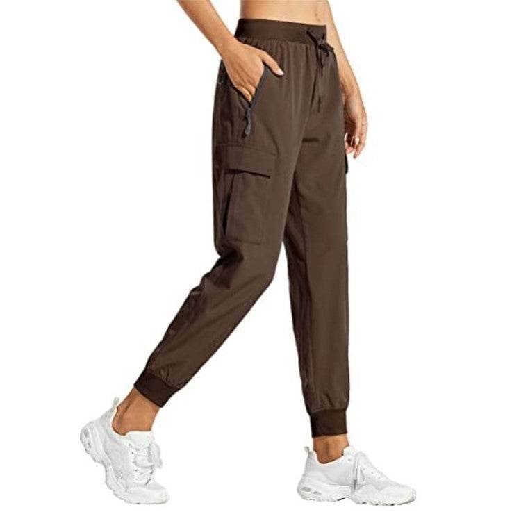 Women's Workwear Jogger Pants Nylon Quick-drying Climbing Pants Sports Fitness Outdoor Casual - MYLUXURY LANE ENTERPRISE