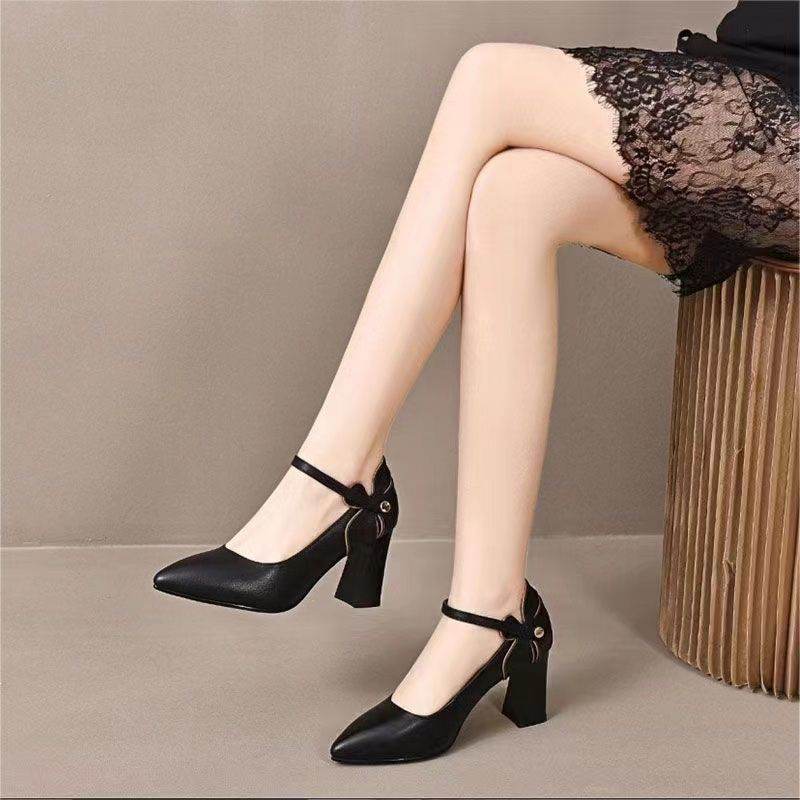 High Heels Women's Fashion Pointed Toe Shallow Mouth - MYLUXURY LANE ENTERPRISE