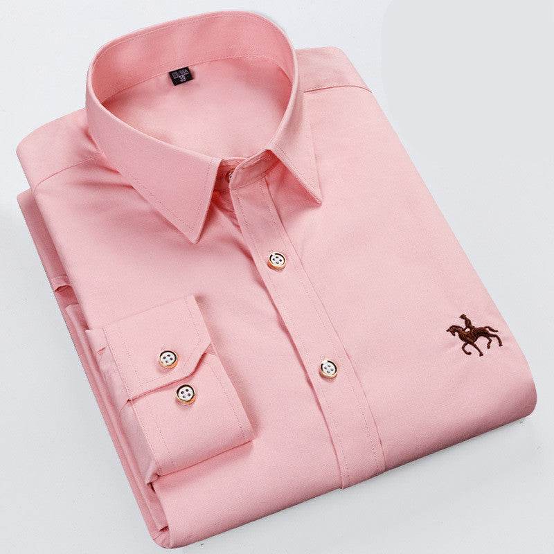 Men Fashion Long Sleeve Shirt Casual - MYLUXURY LANE ENTERPRISE