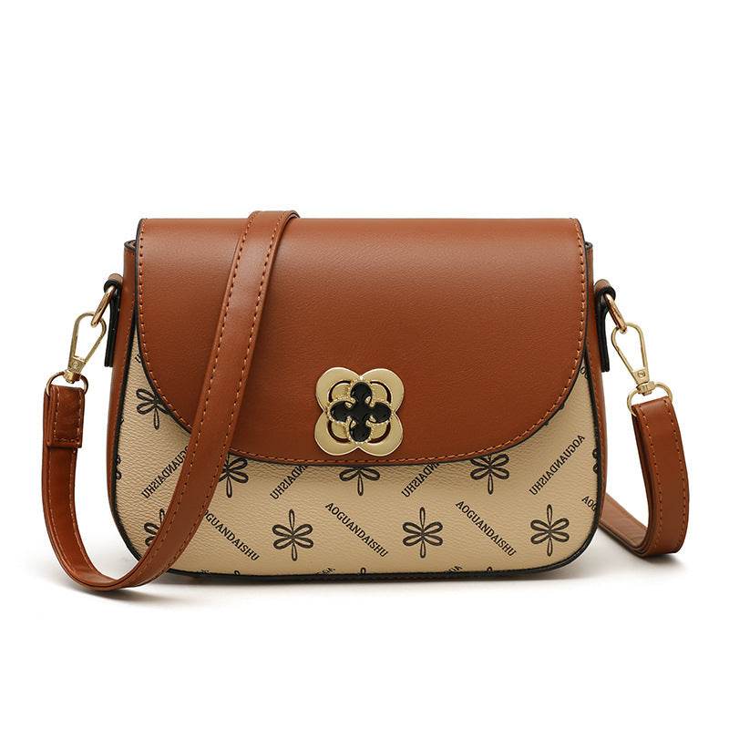 Women's Printed Contrast Color Small Bag - MYLUXURY LANE ENTERPRISE